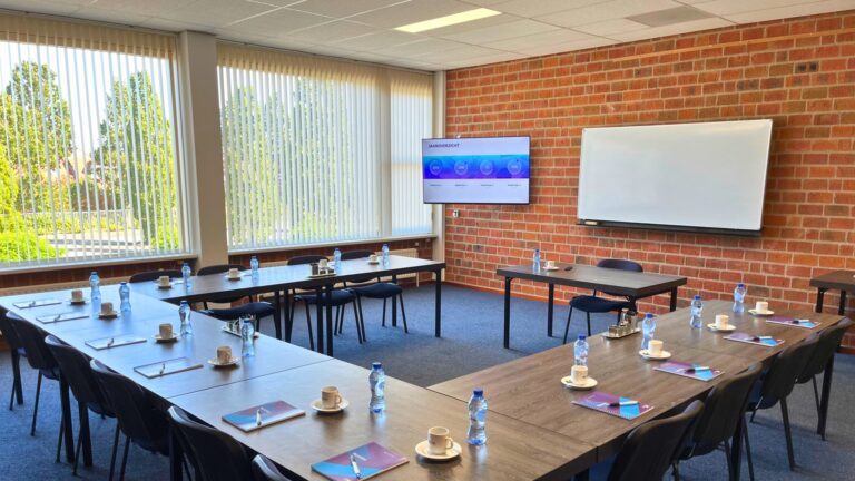 Multifunctionele ruimtes met technische voorzieningen voor uiteenlopende zakelijke activiteiten